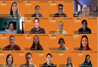 SEARCA taps UPLB Faculty for  online training on research designs and methods