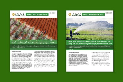 SEARCA policy briefs on Vietnam food security and groundwater management available in Vietnamese