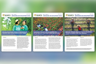 SEARCA Agriculture and Development Notes target gender gaps, trade disparity, and digital finance