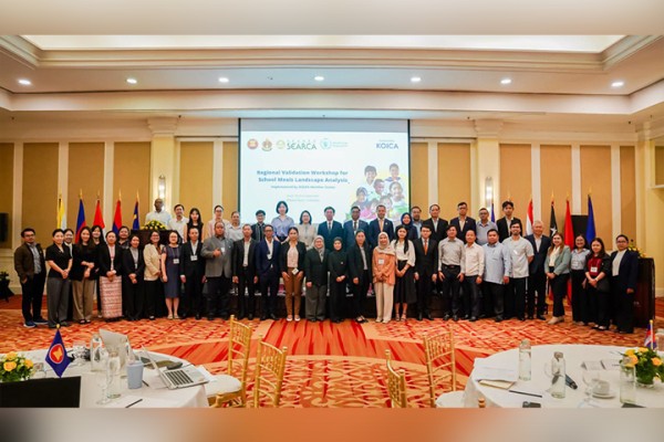 SEARCA, WFP convene regional workshop to validate school meals analysis