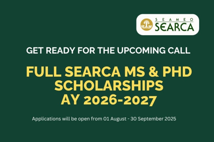SEARCA conducts Info-session on Full MS, PhD Scholarships for AY 2026–2027