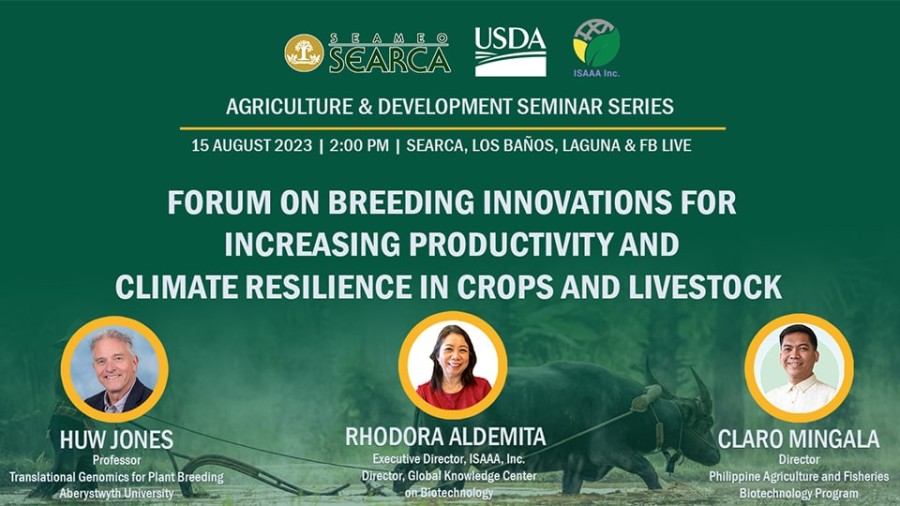 Forum on Breeding Innovations for Increasing Productivity and Climate Resilience in Crops and Livestock