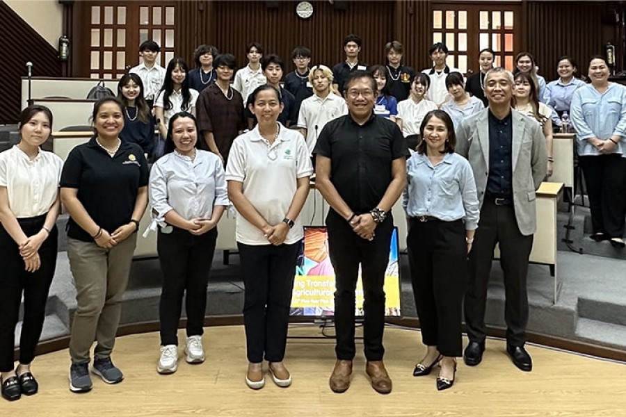 Tokyo NODAI bio-business students learn about SEARCA's agribusiness development programs