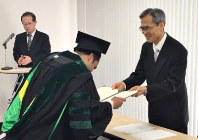 First Filipino NUASC-SEARCA scholar completes doctorate degree under the Nagoya University Transnational PhD program