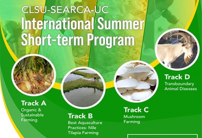 CLSU spearheads the International Summer Short-Term Course with SEARCA and the UC
