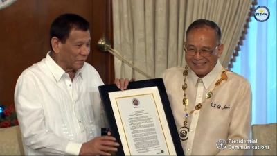 President Confers Order of National Scientist to Biotech Champ