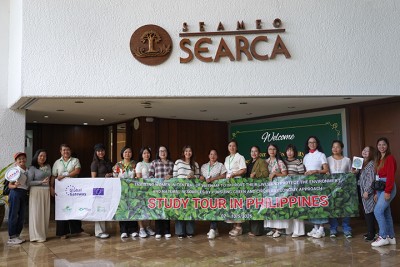 GreenViet women leaders learn circular agriculture and youth engagement models at SEARCA