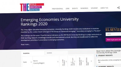 UC members rank high among top universities from emerging economies