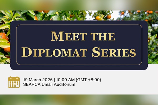 SEARCA to host Spanish Embassy officials for 2nd installment of Meet the Diplomat Series