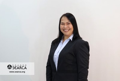 Lady behind SEARCA’s increased value proposition to donors, partners, the media, and stakeholders in the Southeast Asian region throughout the years is 2022/2023 SEAMEO Service Awardee